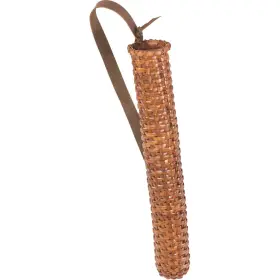6590 3 Rivers Woodland Basket Quiver With Adjustable Leather Strap Traditional