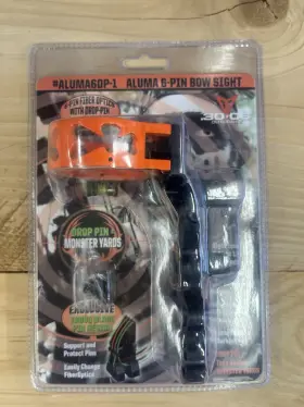 30-06 Outdoors Aluma6dp-1 30-06 Alums 6-pin Bow Sight