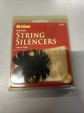 All801a Allen 026509008019 Easy Install Vib-bug String Silencers 4 In A Pack Bowstring Acces #all801a