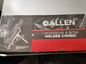 52532a Allen Crossbow Or Compound Bow Holder Combo Deer Hunting - Combine Ship