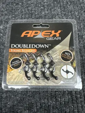 Ag460b Apex 788130017678 Gear Doubledown String Silencers-brand New 4-pack Tm10 Fast Shipping