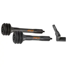 Tg-ag817b Apex Gear 788130029084 End Game Dual Stabilizer Kit With Outpost Mount Carbon #tg-ag817b