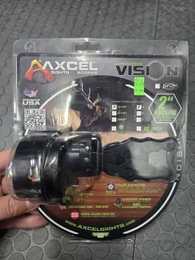 Aalf-n410-4bk Axcel Armortech Vision .010 4 Pin Ambidextrous Bow Sight