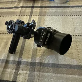 Alnd-p310-4bk Axcel Landslyde Picatinny Sight Accustat Ii 3 Pin .010 Rh