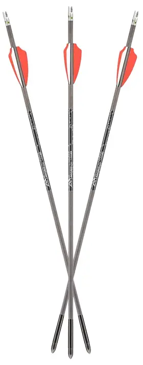 Ax10002 Axe 818322014502 Crossbows Ax405 Black/red/white 17.50 Inch 3 Pack