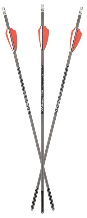 Ax10004 Axe 818322014724 Crossbows 440 Bolt Combo Pack Gray/orange/white 19 Inch 3 Bolts And