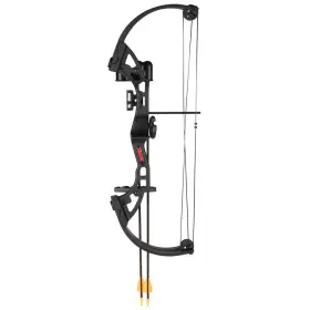 Bear 754806143514 Brave Bow Set Black 13.5-19 Inch 15-25lbs. Rh