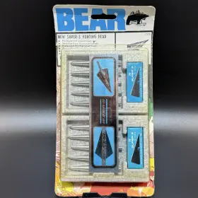 7375 Bear Archery Vintage Savora Super-s Hunting Head Broadheads New Old Stock Usa
