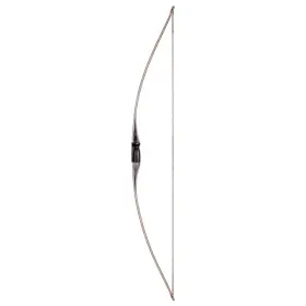Aft2040155 Bear Archery Montana Longbow Rh55 Black Maple Bow Reflexed Design