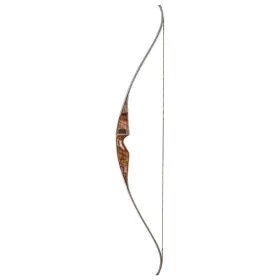 Aft2086150 Bear Archery Grizzly Rh50 Shedua Recurve Bow Maple Laminate Black Fiberglass