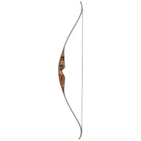 Aft2086160 Bear Archery Grizzly Rh60 Shedua Recurve Bow Maple Laminate Black Fiberglass