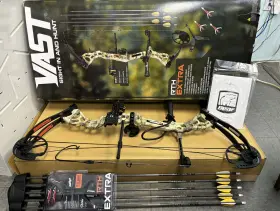 Av04a2x0a7r Bear New Vast Rth Extra Compound Bow Kit
