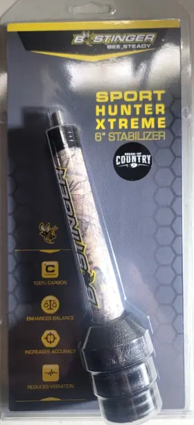 Bee Stinger 791331008574 Sport Hunter Xtreme Stabilizer Mossy Oak Country 6 Inch New Sealed