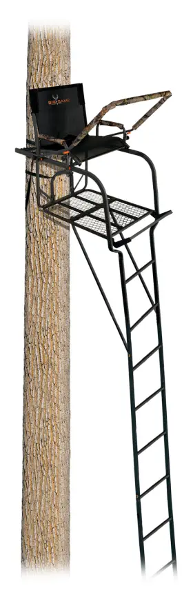 Bgm-ls0550 Big Game Muddy Hunter Hd 1.5 Deer Hunting 18.5 Foot 1 Person Ladder