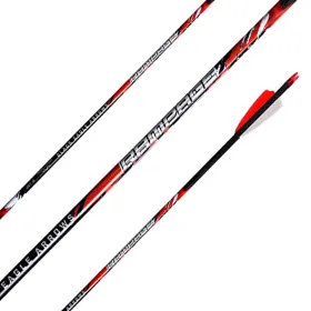 33829 Black Eagle Rampage 17/64 Inch 2.5 Shield Cut Arrows 6 Pack