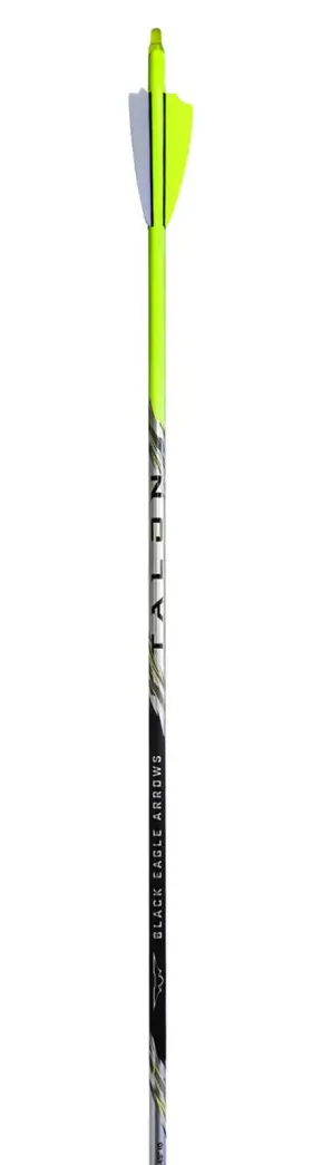 33876 Black Eagle Talon 2.5 Inch Shield Cut Arrows 6 Pack .003 400 Spine