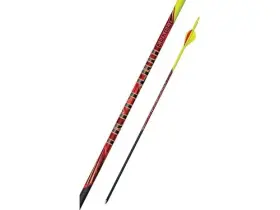 Black Eagle 811998023274 Outlaw 19/64 Inch Fletched Arrows 6pk Yellow Crest .005 -350 150