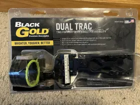 Bgpdt2l Black Gold Pro Dual Track 2-pin .019 Vertical Pic Mount Rh Sight