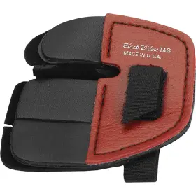 5327-3 Black Widow Super Leather Shooting Tab Split Finger X-large Lh