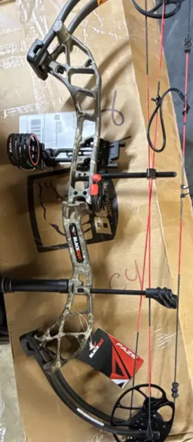 2l-8059-00 Blackout Faze 2 Compound Bow 5-60 Lbs 13-28 In Draw Camo Black
