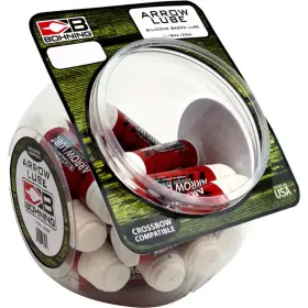 301023bowl Bohning 010847263285 Arrow Lube Fish Bowl 16 Tubes Silicone Based No Mess Applicator