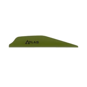 101071od Bohning Atlas Vane 2.8 36 Pk Olive Drab
