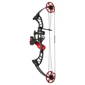 Abf23b1205r Cajun Shore Runner Evw Rh50 Bowfishing Bow Kit Black/red