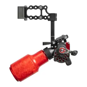 Afr1450l Cajun Winch Pro Lh Red Bowfishing Reel Aluminum Frame
