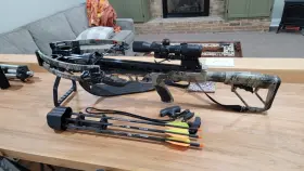 C01072c Centerpoint Archery Cp400 Compound Crossbow Camouflage With Scope Included