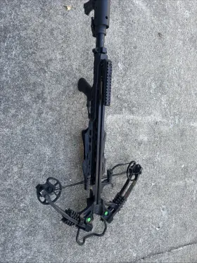 Nxb58 Centerpoint Patriot 425 Crossbow Fps Hunting Bow Black With Scope