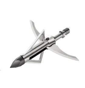 125grains Cqwsbsy 701915204025 6 Pk Broadhead 4-blade Hunting Hybrid Mechanical With Chi