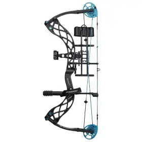 B13382 Diamond Archery Carbon Knockout Rh 40# Black Compound Bow