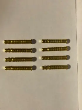 50-75gr Easton 120494 8 - 6mm St Brass Carbon Arrow Inserts