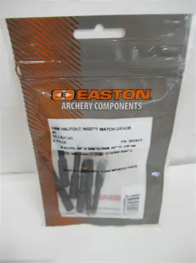 301913 Easton 5mm Halfout Insert Match Grade #3 55 Grains 6 Pack