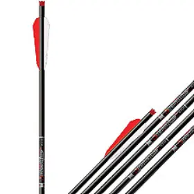 621085 Easton Bloodline Carbon Crossbow Bolt 20 Inch 3 Pack With Flatback Lighted Nocks