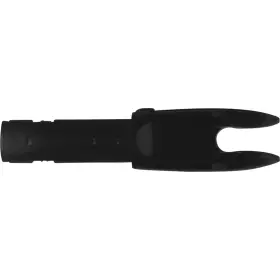 670325 Easton 4mm G Nocks Black Small Groove 12 Pk