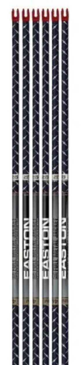 Easton 723560301577 1 Dozen Fmj 4mm Shafts With 50 Gn Half-out Inserts 12 Match Grade Mg Arrows