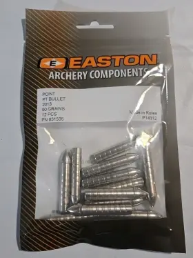 831535 Easton Bullet Points Aluminum Shaft Size 2013
