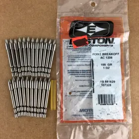 881629 Easton Breakoff Point Ac 1206 100 Grain 22 Pack A/c Rps C2 Carbon Arrow