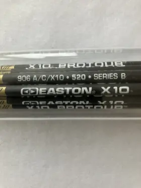 897220 Easton X10 Protour Shafts 520 Spine 1 Doz