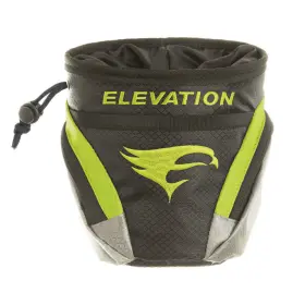 81075 Elevation Core Release Pouch Green Dual Storage Pockets Fleece Lined