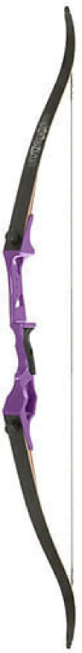 Fin-finder 811314022905 Bank Runner Bowfishing Recurve Purple 58 Inch 20 Lbs. Rh