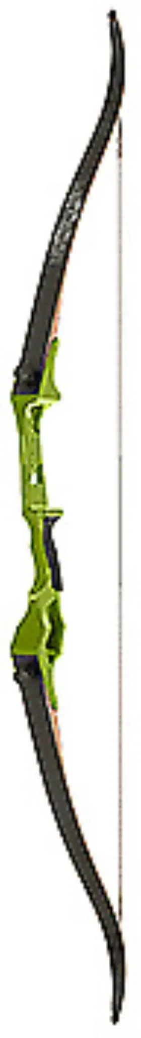 Fin-finder 811314022936 Bank Runner Bowfishing Recurve Green 58 Inch 35 Lbs. Rh