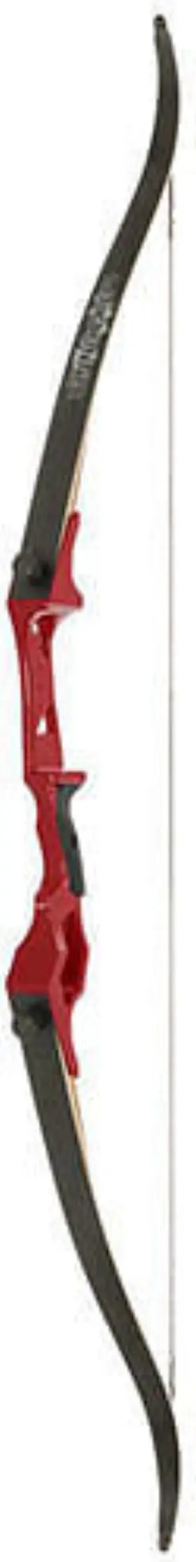 Fin-finder 811314023025 Bank Runner Bowfishing Recurve Red 58 Inch 20 Lbs. Rh