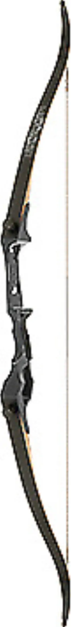 Fin-finder 811314023094 Bank Runner Bowfishing Recurve Black 58 Inch 35 Lbs. Rh