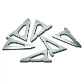 G5 Outdoors 817990001876 Striker V2 Replacement Blade Kit - Archery Hunting Ultra Sharp Lutz Silver
