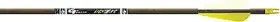 Gold Tip 791331080501 Lightning Arrows Black 2.5 Inch Vanes 6 Pk