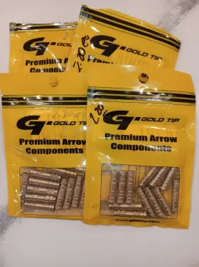 Ins300110br12 Gold Tip Brass Crossbow Insert .300 110 Gr. 46 Pack Total