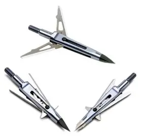 60-997 Gsm Llc Killzone 2 Blade Rear-deploying Bow Hunting Mechanical 100 Grains Trophy Tip