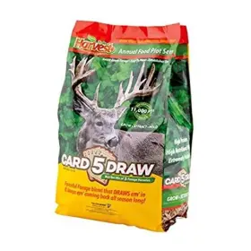 Evo73028 Gsm Llc 5 Card Draw Food Plot Seed - All Season Long High-protein And Minerals Forage